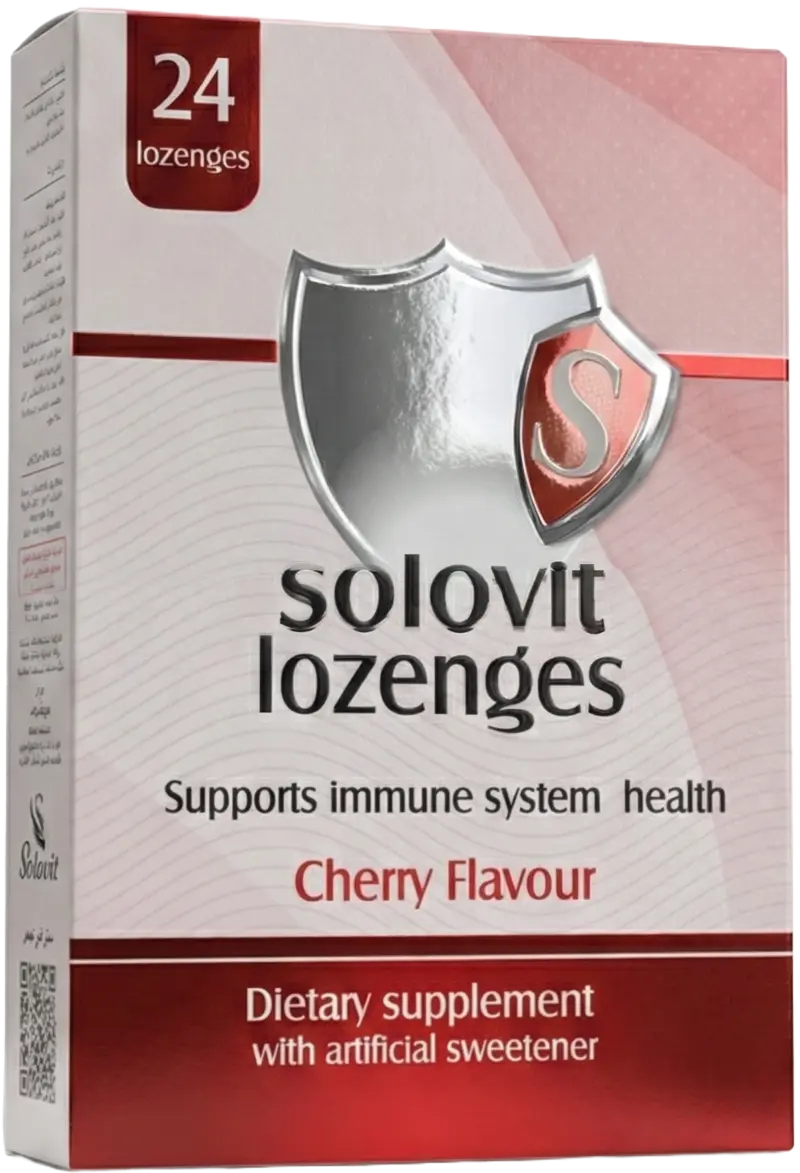 Solovit Lozenges - Cherry