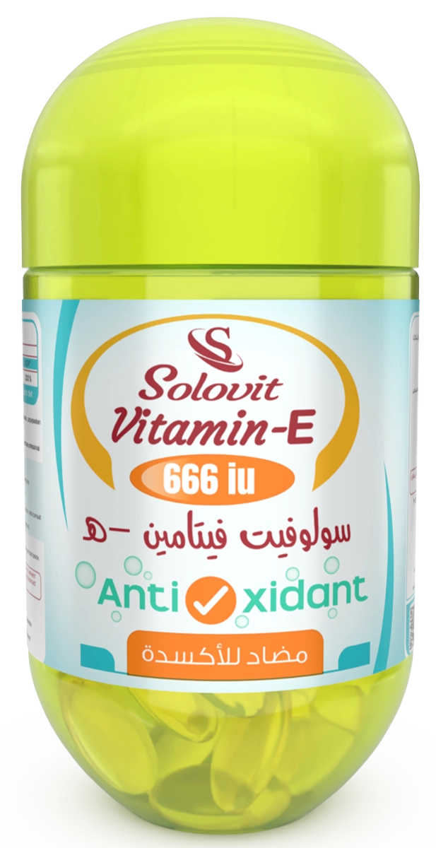 Solovit Vitamin E 666 IU